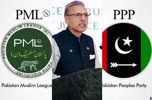 PML-N, PPP ask Alvi to step down