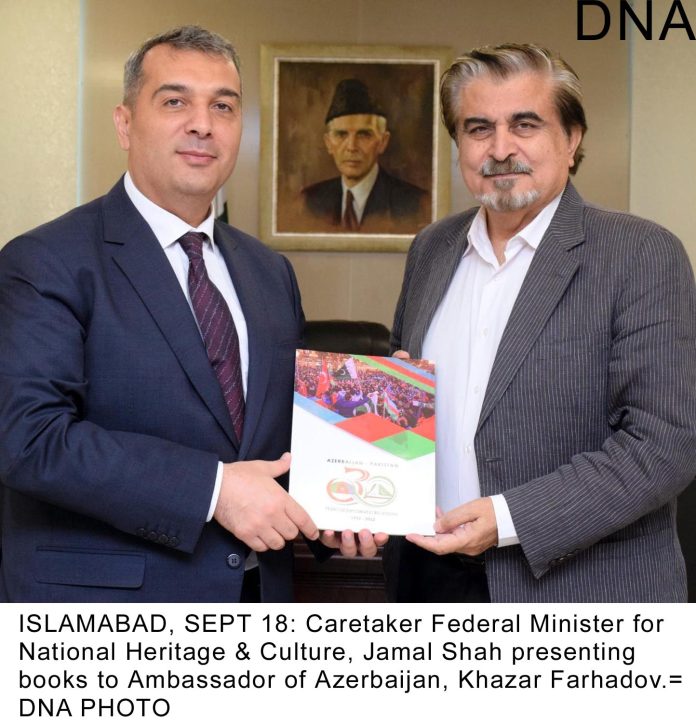 Pakistan, Azerbaijan express desire to boost relations in art, culture