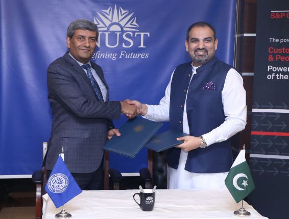 NUST and S&P Global Pakistan strengthen linkages by signing MoU