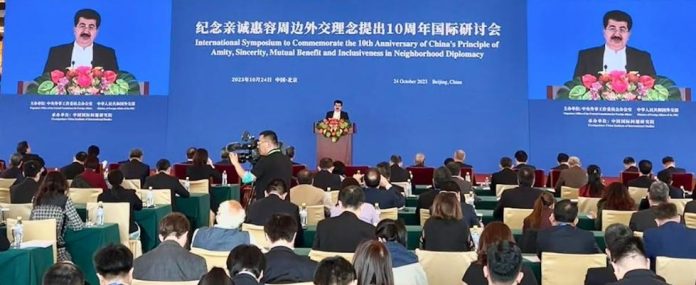 Chairman Senate pays tribute to president XI Jinping's visionary leadership