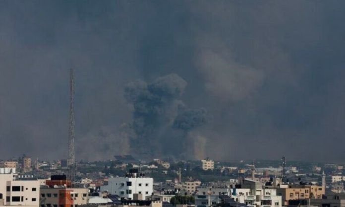 Netanyahu tells Palestinians in Gaza to ‘leave now’ as almost 1,000 killed in Israel-Hamas conflict