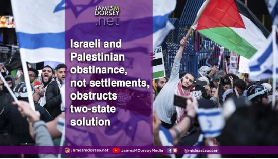 Palestinian obstinance