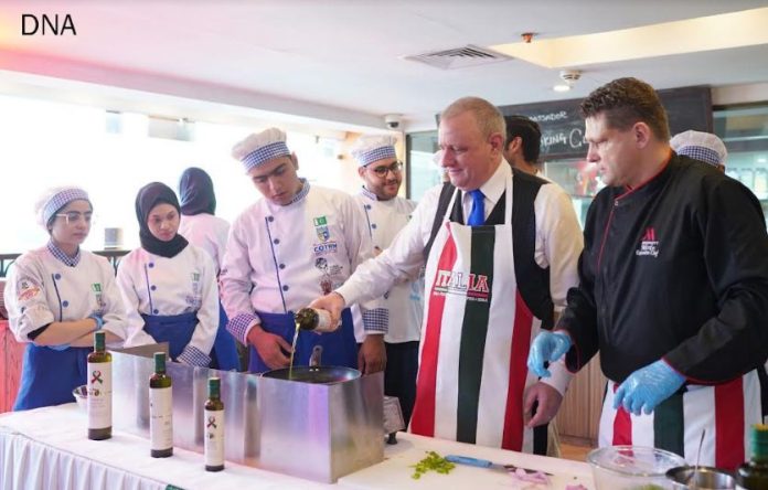 Italian ambassador’s cooking class draws huge interest