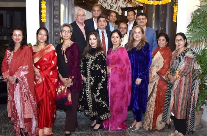 Deepawali celebrations at the Nepalese residence