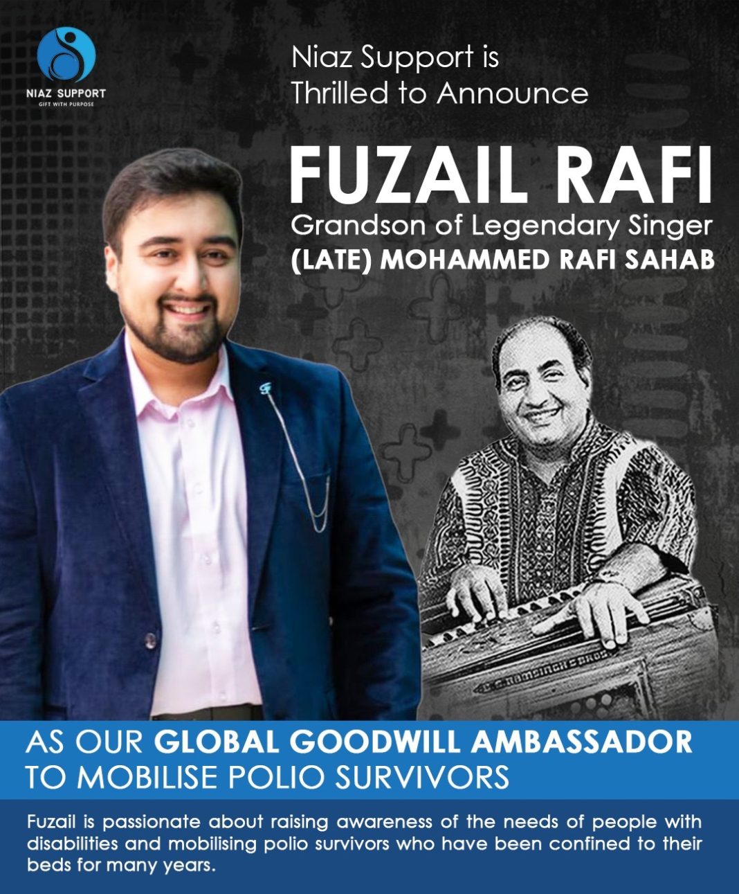 Fuzail Rafi, Grandson of Legendary Mohammed Rafi, Becomes Global ...