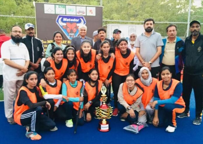 KHA Green Clinched 2nd Musarrat Hanif Memorial 7A Side Girls Hockey Title 