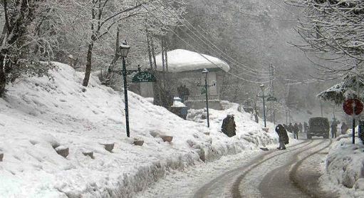 Heavy snow fall in northern areas