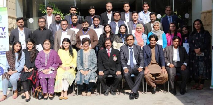 NFDP for newly inducted faculty concludes at HEC Karachi