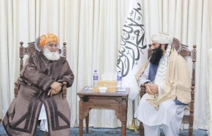 JUI-F’s Fazl says held ‘comprehensive and inclusive’ talks with Taliban supreme leader