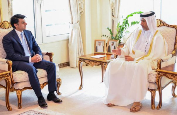 SAPM Sohrab meets with Qatar's Minister of State
