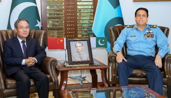 PAF's ambitious modernization drive discussed in talks with Chinese ambassador