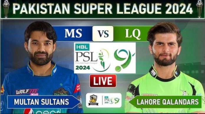PSL 2024: Multan Sultans opt to bat first against Lahore Qalandars
