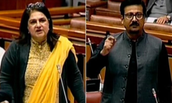 Senators decry ‘ignorance’ after woman in Arabic print shirt saved from mob in Lahore