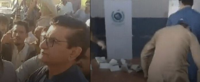 PPP’s Qadir Mandokhail booked for rioting at Karachi polling station on Feb 8