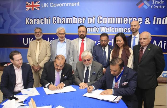UK-Pakistan inward trade mission visits KCCI