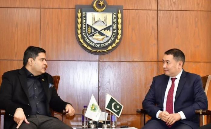 Kyrgyzstan is interested in boosting business ties with Pakistan