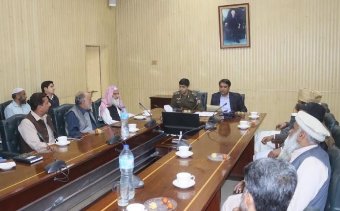 Deputy commissioner presides peace committee meeting