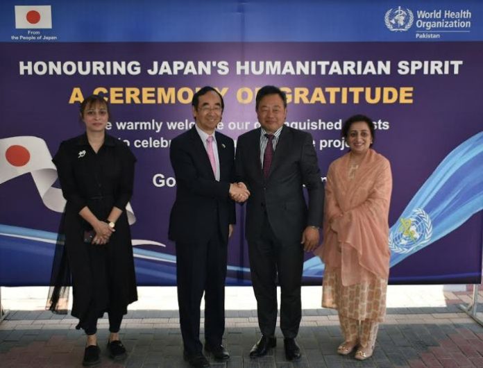 WHO, Japan celebrate success of 'Rebuilding Together' healthcare initiative in Pakistan