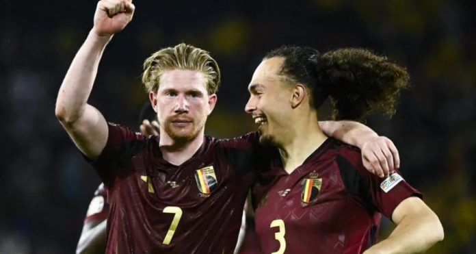 Belgium 2-0 Romania: Tielemans and De Bruyne get Red Devils up and running