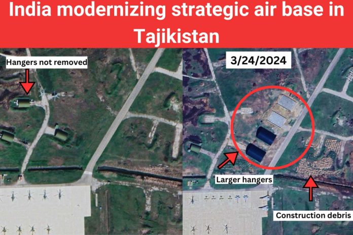 India modernizing strategic Ayni air base in Tajikistan, satellite images show