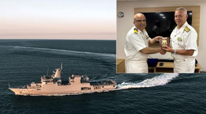 PNS HUNAIN embarks on maiden voyage to Pakistan after departure from Romania