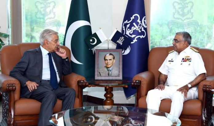 Defence minister visits naval headquarters