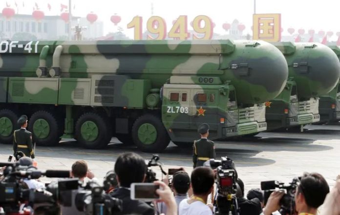 China says test-launched ICBM with ‘dummy warhead’ into Pacific