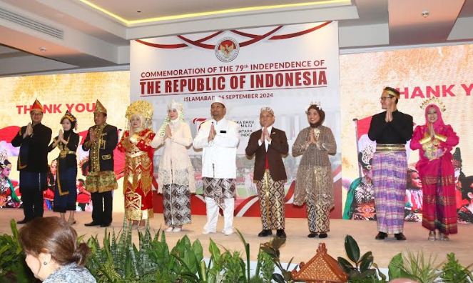 Indonesian Embassy in Islamabad celebrates 79th Independence Day