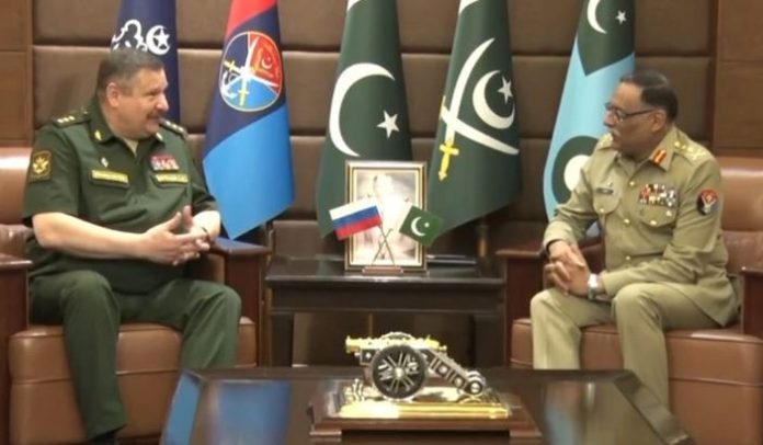 Pakistan, Russia discuss regional security at Joint Chiefs Headquarters