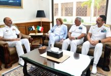 Italian Navy carrier strike group arrives in Karachi for bilateral exercise Italian Navy carrier strike group arrives in Karachi for bilateral exercise