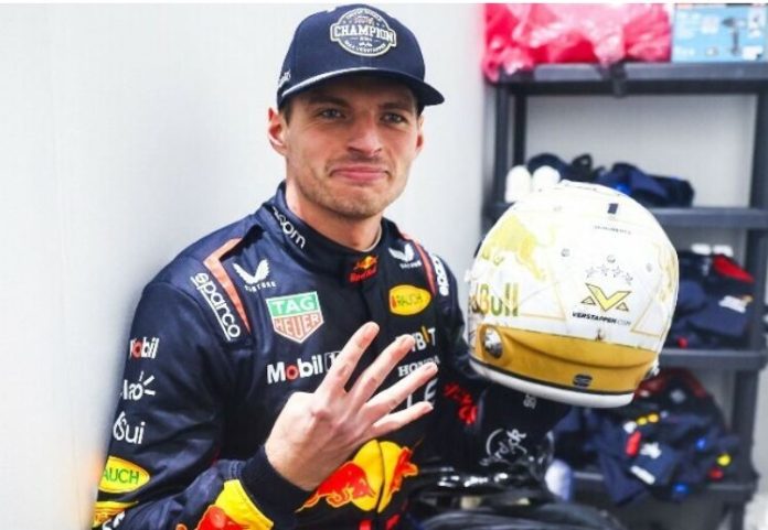 Verstappen wins fourth consecutive Formula One world title