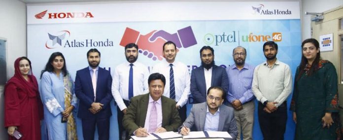 PTCL group partners with Atlas Honda Ltd. to champion road safety