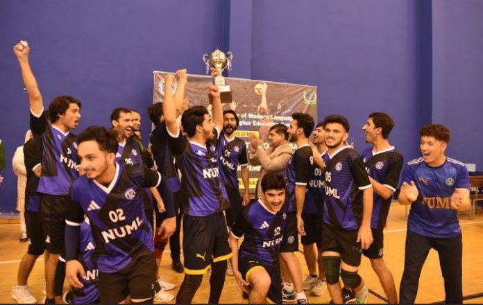 NUML Triumphs in HEC Intervarsity Volleyball Championship Zone-E 2024-25