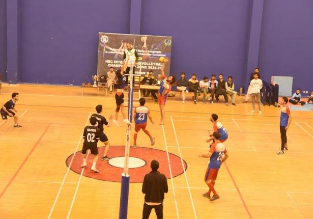 NUML Triumphs in HEC Intervarsity Volleyball Championship Zone-E 2024-25