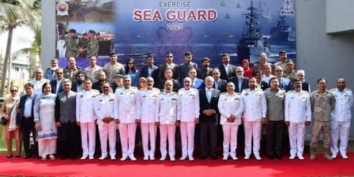 Maritime security exercise sea guard-25 culminates at Karachi