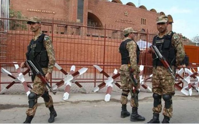 Army, Rangers deployed in Lahore for Tri-Nation cricket series