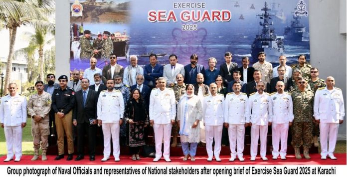 Pakistan Navy launches exercise SEA GUARD-25 to boost maritime security