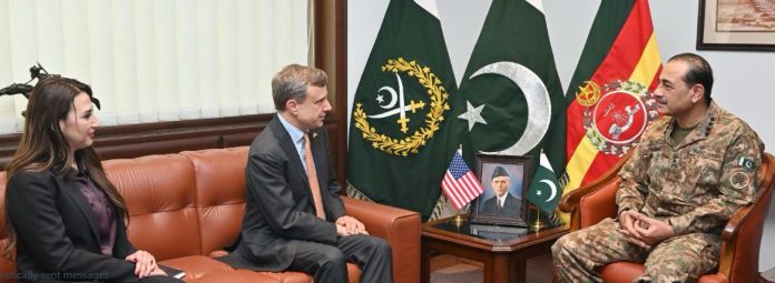 US delegation meets army chief to discuss mineral cooperation