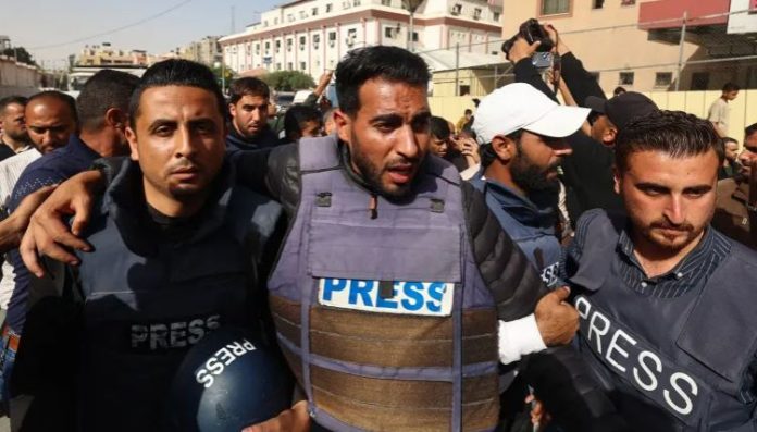 Palestinian journalist among two killed in Israeli attack on Gaza hospital