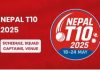 The Nepal T-10 Tournament announces TBCPL 10 as Title Sponsor