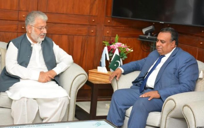 Chairman HEC, Bangladeshi envoy discuss avenues of collaboration