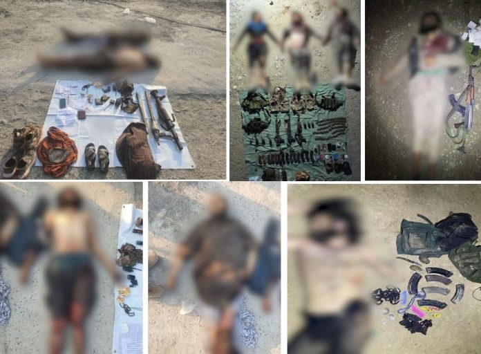 Multiple IBOs in KP leave 8 terrorists dead