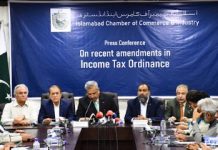 ICCI rejects Tax Ordinance 2025