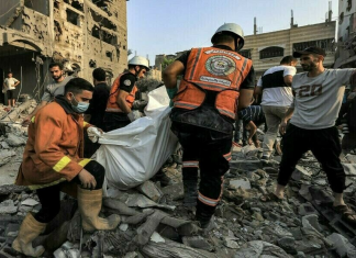 Gaza rescuers say Israeli forces killed 21 people waiting for aid