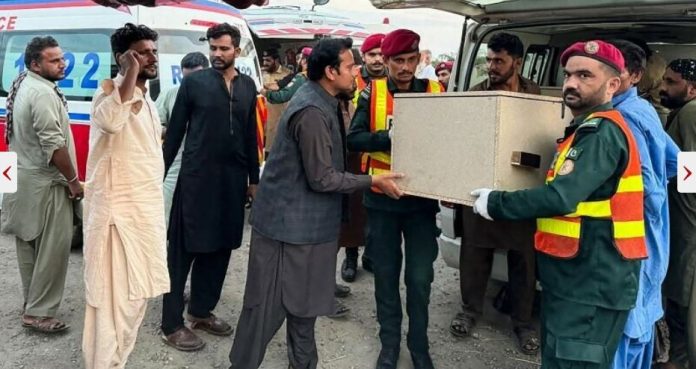 Bodies of slain passengers