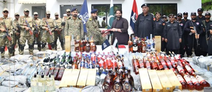 Pakistan Navy seizes liquor worth Rs350 million near Gadani Coast