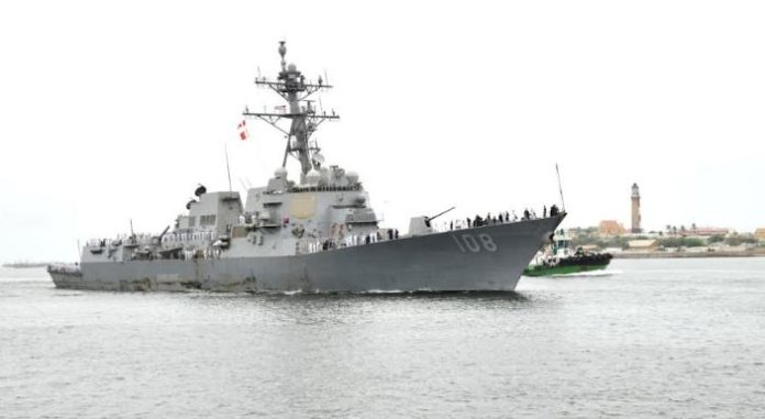 USS Wayne E. Meyer arrives at Karachi port