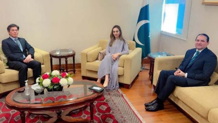 Advisor to Chairman Senate Misbah Khar meets Thai Ambassador