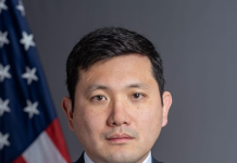 Kevin Kim formally appointed as acting U.S. ambassador to S. Korea
