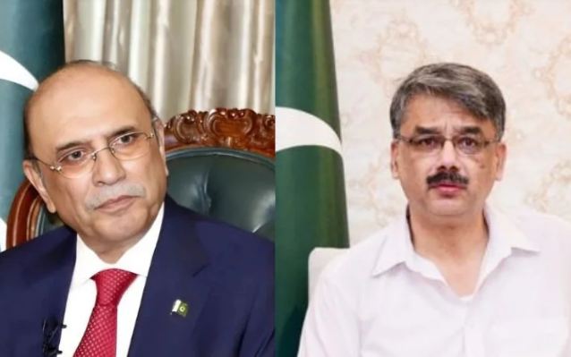 444 President Zardari approves no-confidence motion against AJK PM